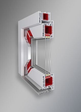 Drzwi PCV 85 mm